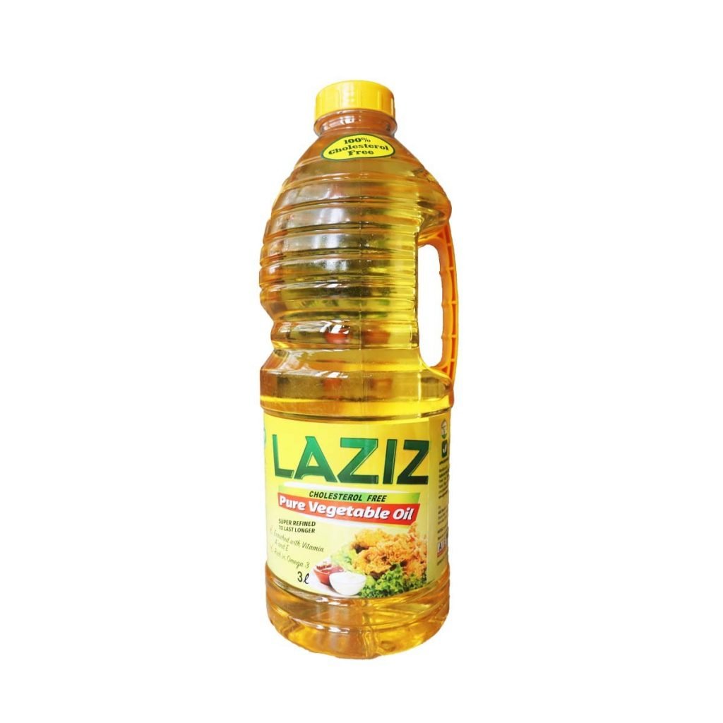 Laziz Vegetable Oil 3 Liters
