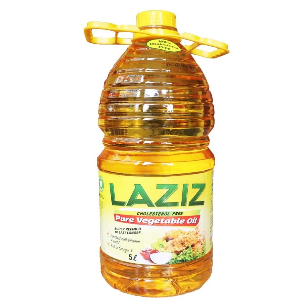 Laziz Vegetable Oil 5 Liters-1