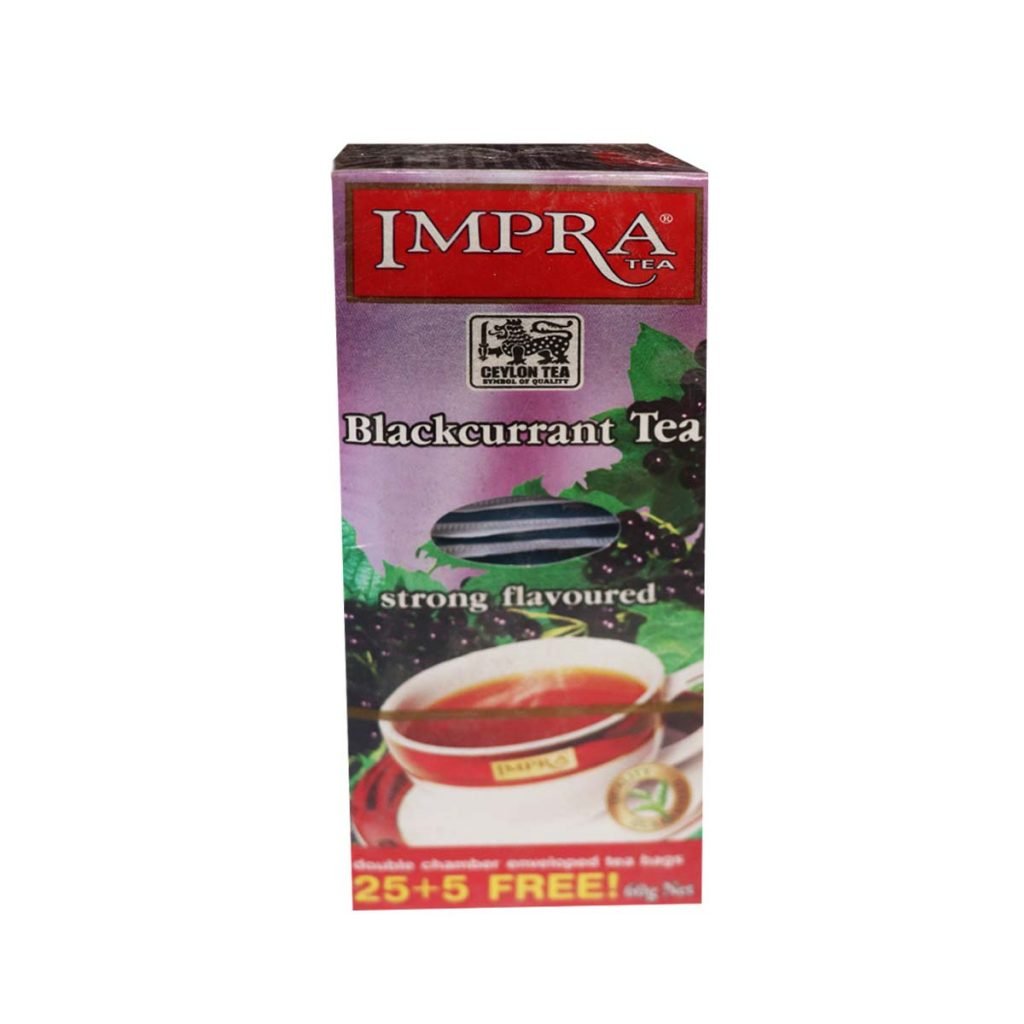 Impra Blackcurrant Flavouered Tea 2g x 25 Bags