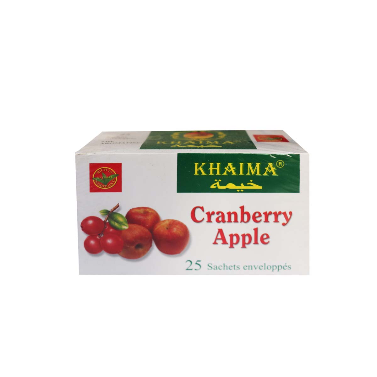 Khaima Cranberry Apple Tea 2g x 25 Bags