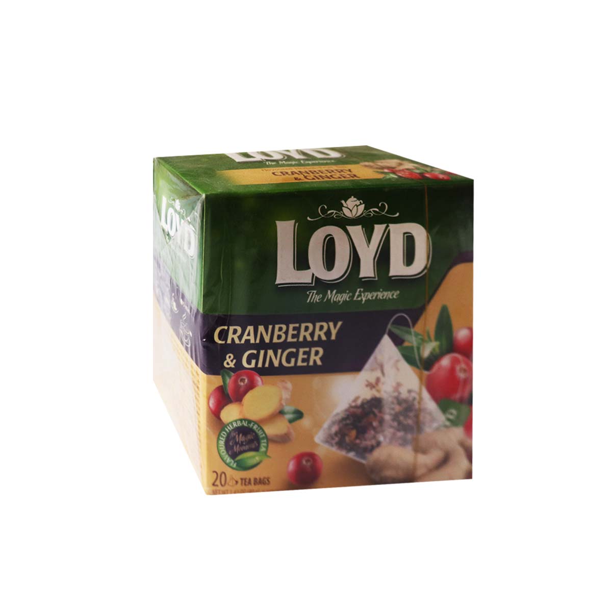 Loyd Cranberry & Ginger Tea 2g x 20 Bags