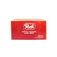 Peak Infant Cereals With Milk Wheat 250g x 12