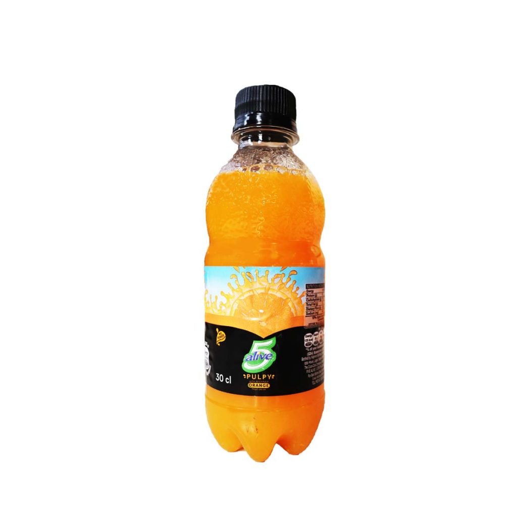 5 Alive Pulpy Orange Fruit Drink 30cl