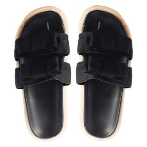 Black Slides Slippers
