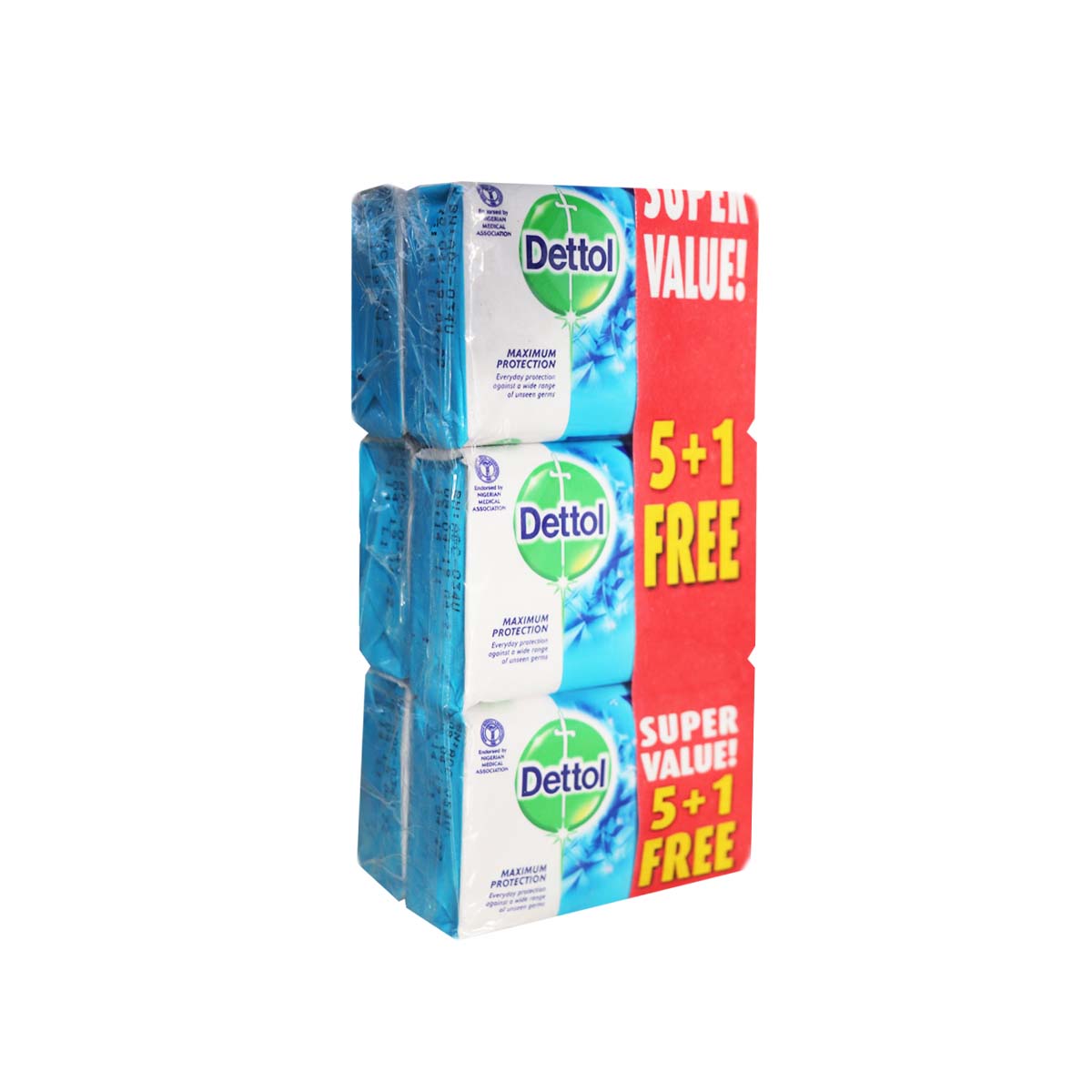 Dettol Best Ever Cool Anti-Bacterial Soap 70g x 6