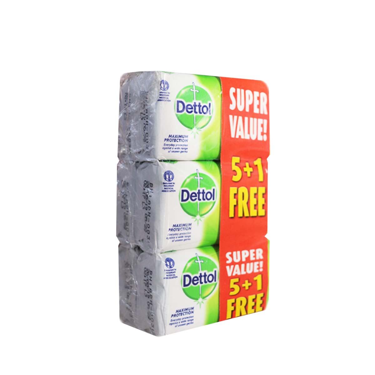 Dettol Herbal Anti-Bacterial Soap 65g x 6