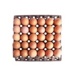 Raw Crate of eggs