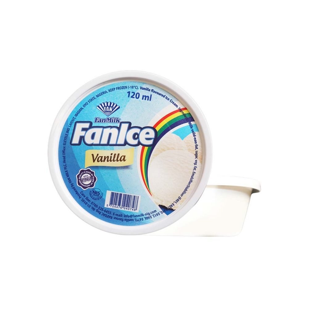 Fanice Vanilla Ice Cream 120ml