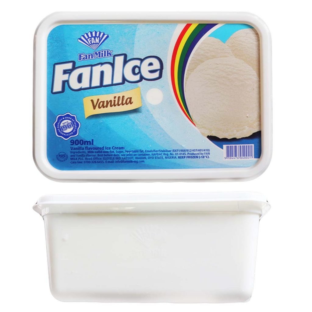 Fanice Vanilla Ice Cream 900ml
