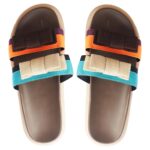 Multi-colored Slides Slippers