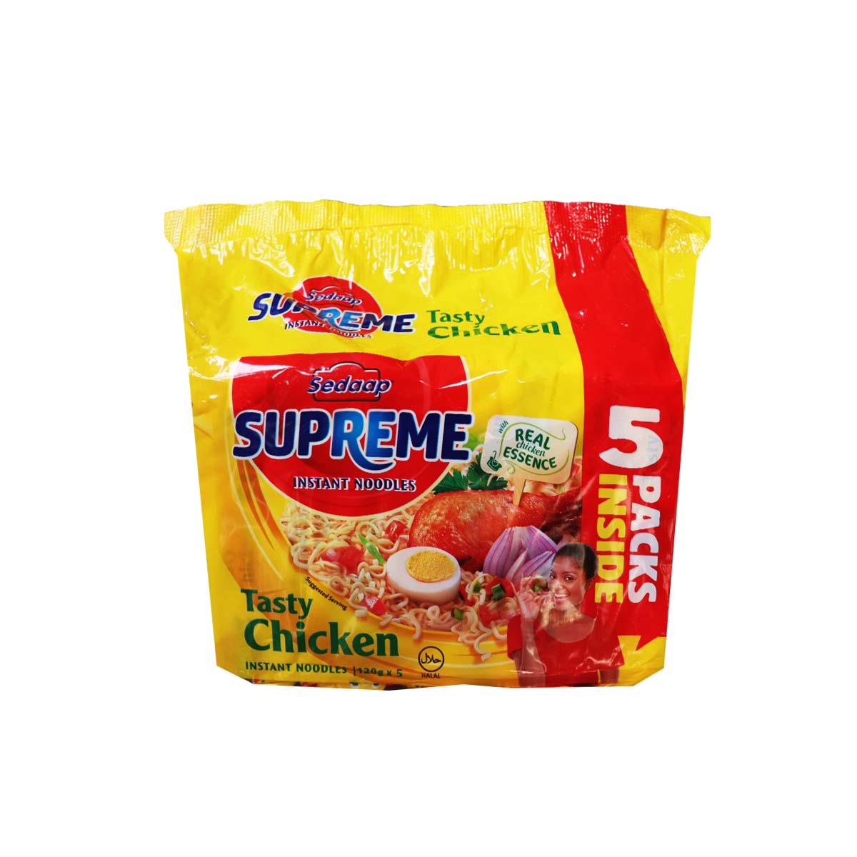 Supreme Instant Noodles Tasty Chicken 120g x 5