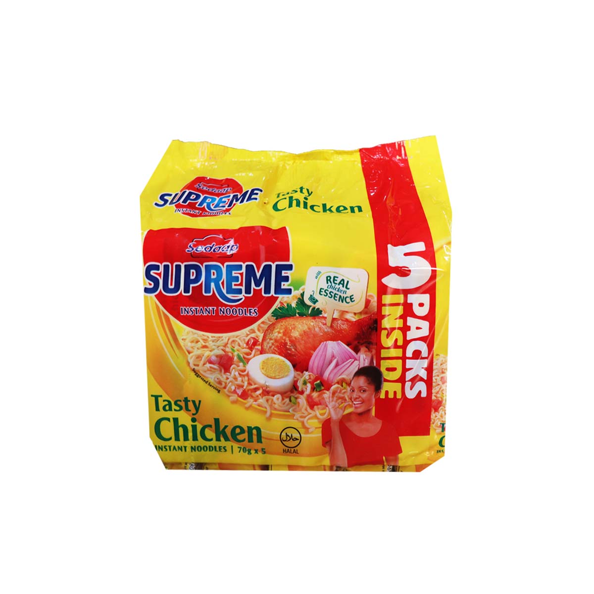 Supreme Instant Noodles Tasty Chicken 70g x 5