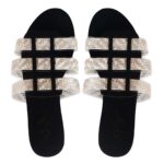 White - Sequins Slippers