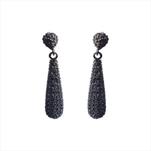 Women Fashion Matte Earring Black