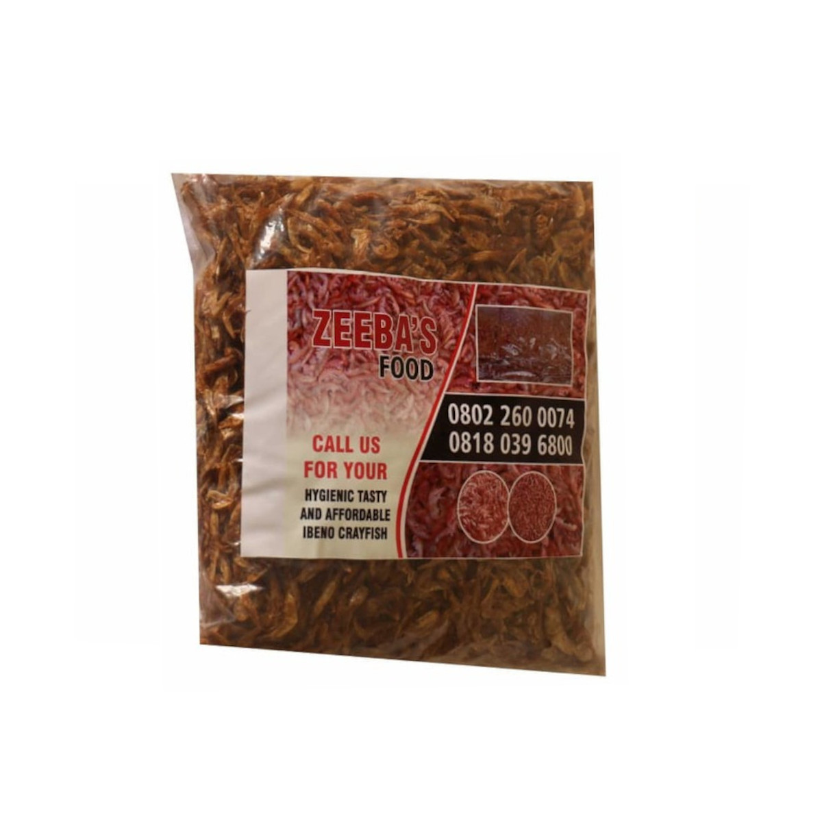 Zeeba's Food Crayfish 500g