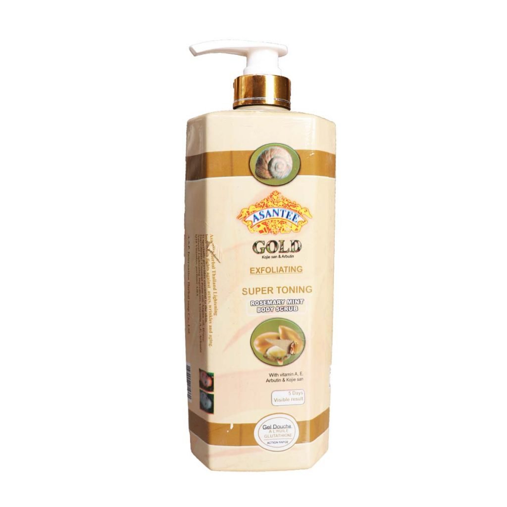 Asantee Gold Super Toning Shower Gel 1000ml