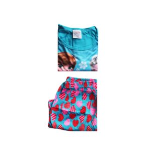 Baby Has Frozen Kids Girls Short Sleeve Pyjamas 7 Years