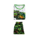 Baby Has Team Turtle Kids Boys Short Sleeve Pyjamas 3 years