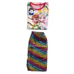 Cuddle Me Frozen Kids Girls Short Sleeve Pyjamas 9 Years