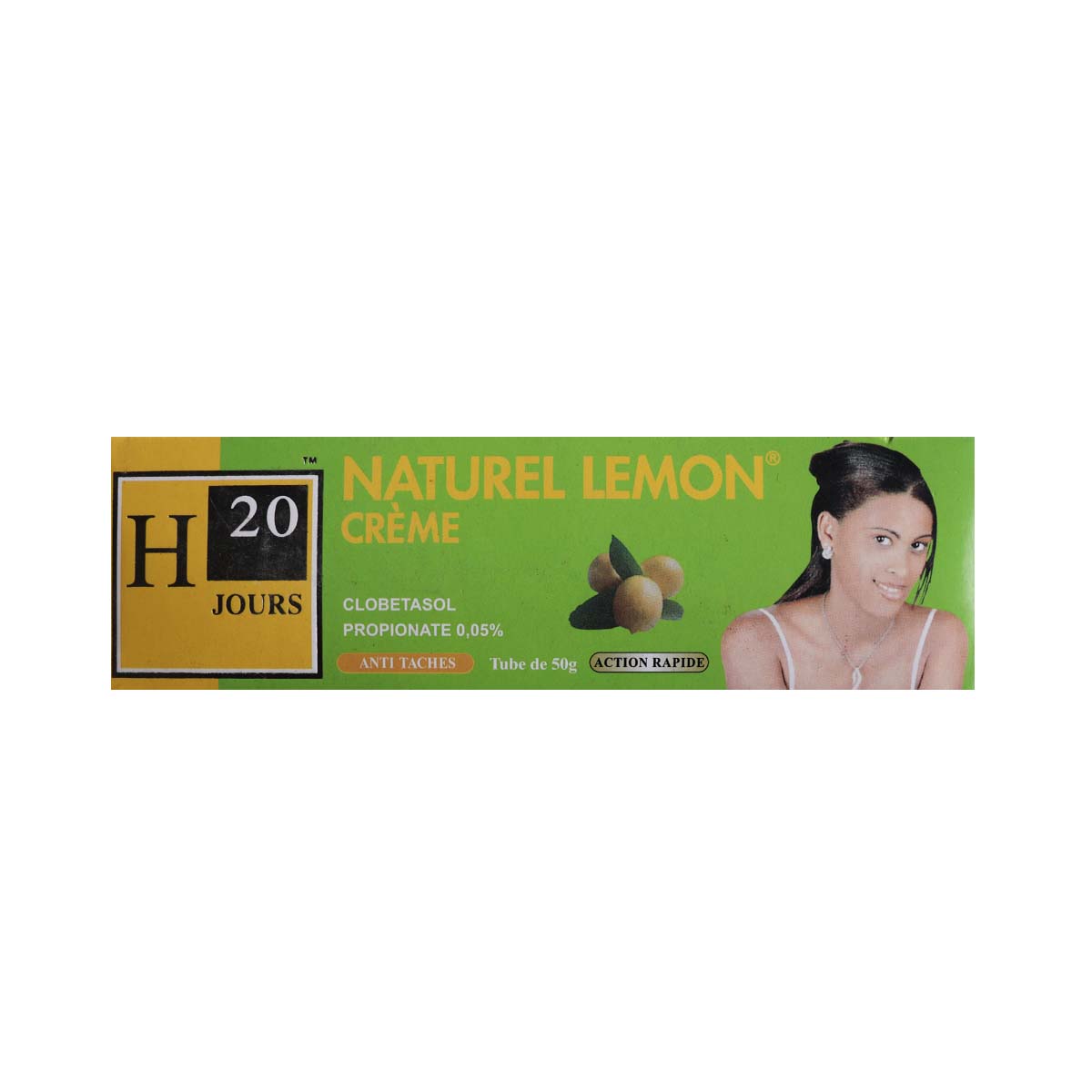 H 20 Naturel Lemon Cream 50g