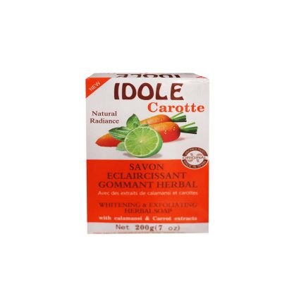 Idole Carrote Whitening & Exfoliating Herbal Soap 200g