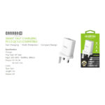 Oraimo Cannon Pro OCW-U93S Fast UK Type Charger