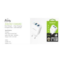 Oraimo Firefly OCW-E61D Dual Port Europe Type Charger