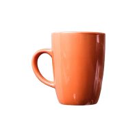 Plain Orange Tea Mug