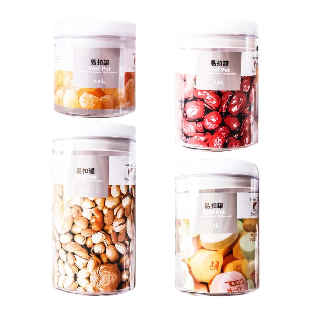 Qiao Feiyang Easy Lock Food Storage Container Set x 4