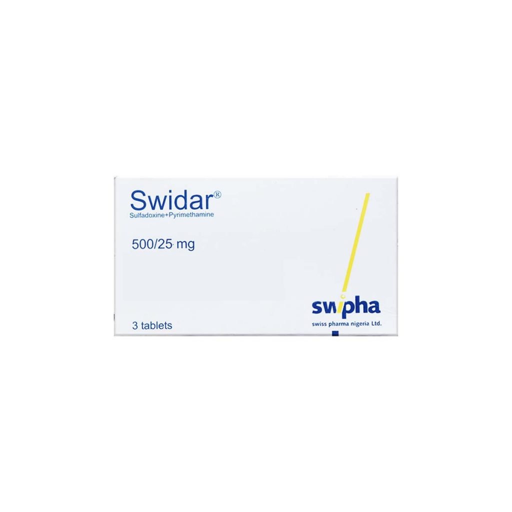 Swidar 500/25mg 3 Tablets