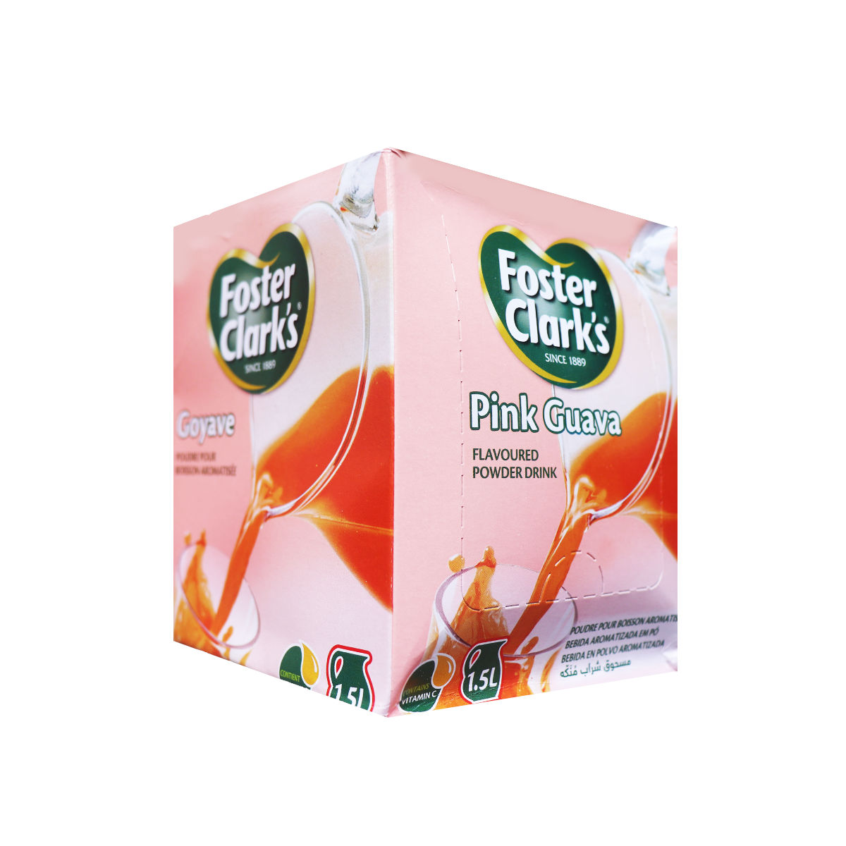 Foster Clark's Pink Guava Flavoured Powder Drink Sachet 30g x 12