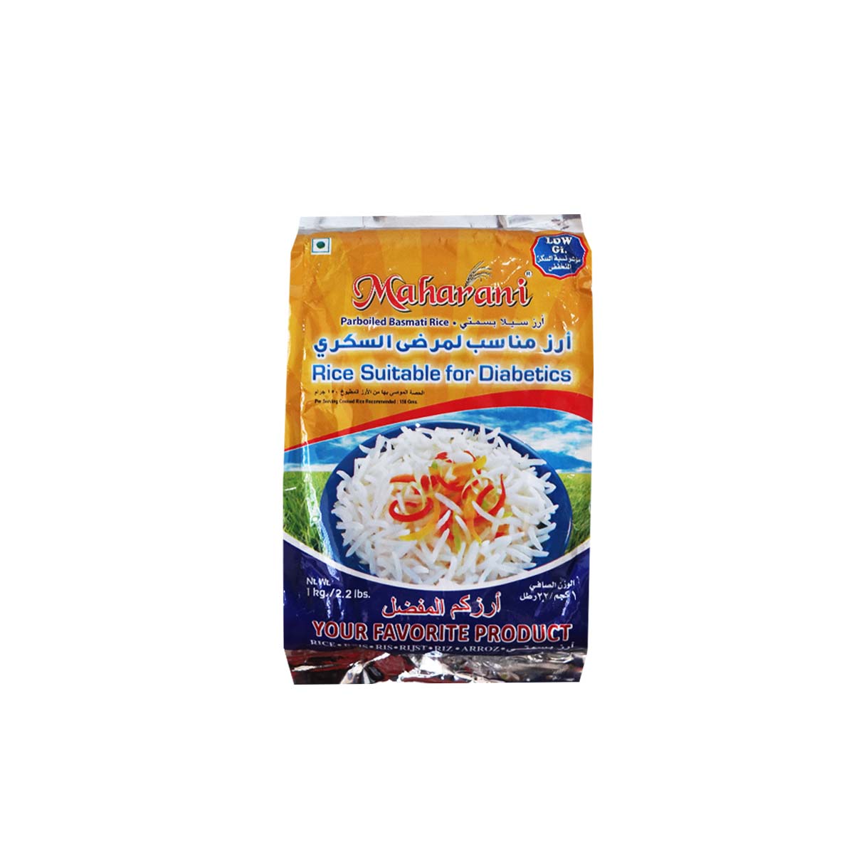 Maharani Parboiled Basmati Rice 1kg