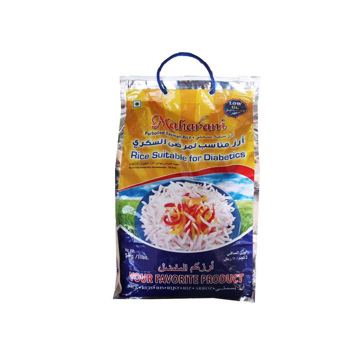 Maharani Parboiled Basmati Rice 5kg