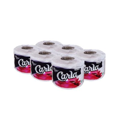 Rose Carla Toilet Rolls x 6