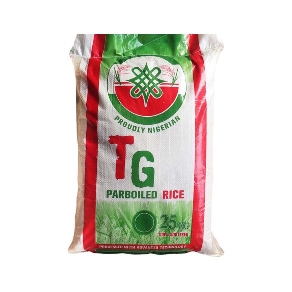 TG Parboiled Rice 25kg