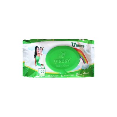 Virony Apple Scent Baby Wet Wipes x 120 PCS