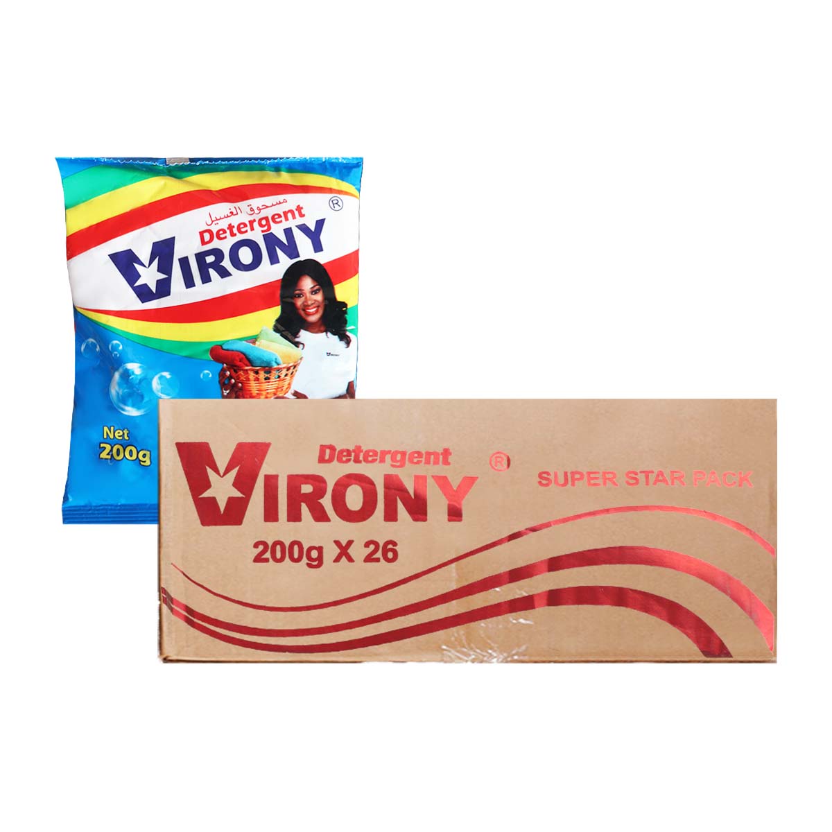 Virony Detergent 200g x 26