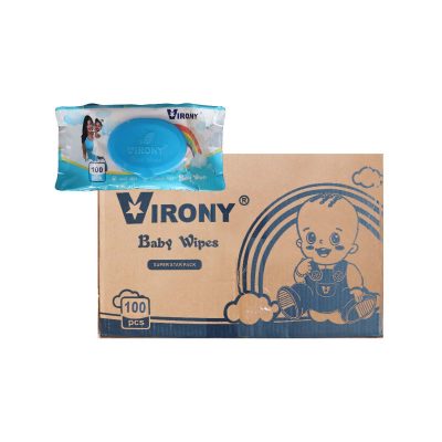 Virony International Fragrance Baby Wet Wipes x 100 PCS x 12