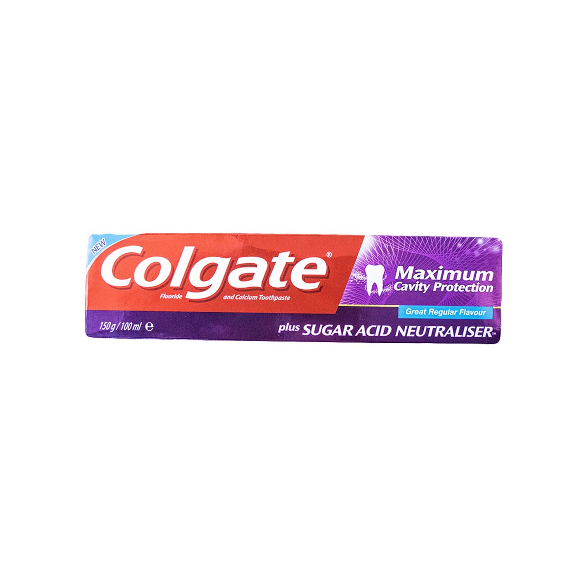 Colagate Maximum Cavity Protection Plus Sugar Acid Neutraliser With Floride And Calcium Toothpaste 150g