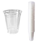 Disposable Plastic Clear Cup x 100