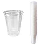 Disposable Plastic Clear Cup x 100