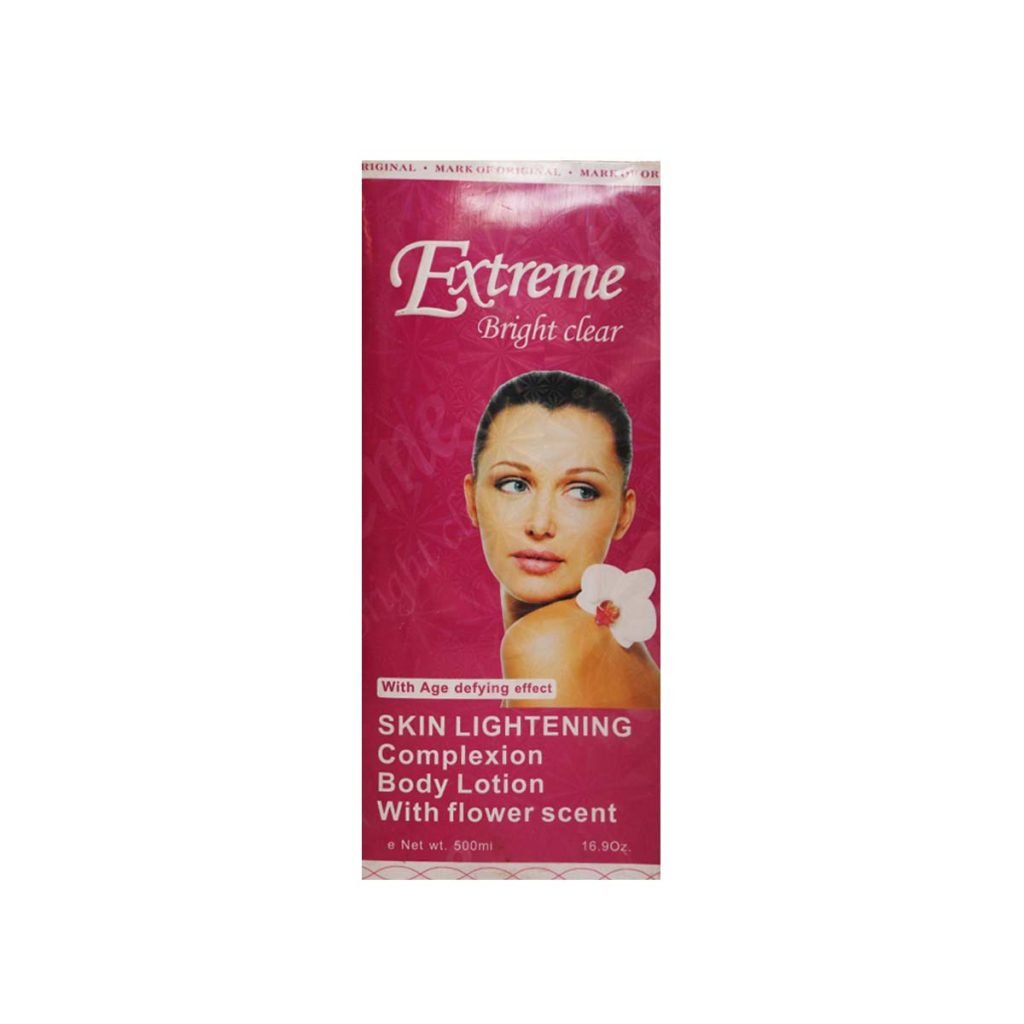 Extreme Bright Clear Skin Lightening Complexion With Flower Scent Body Lotion 500ml