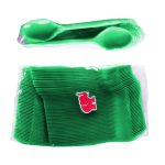 Hippo Disposable Plastic Green Spoon x 100