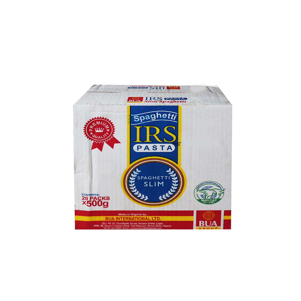 IRS Pasta Slim Spaghetti 500g x 20