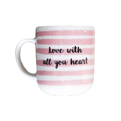 Love With All Your Heart Ceramic Tea Mug