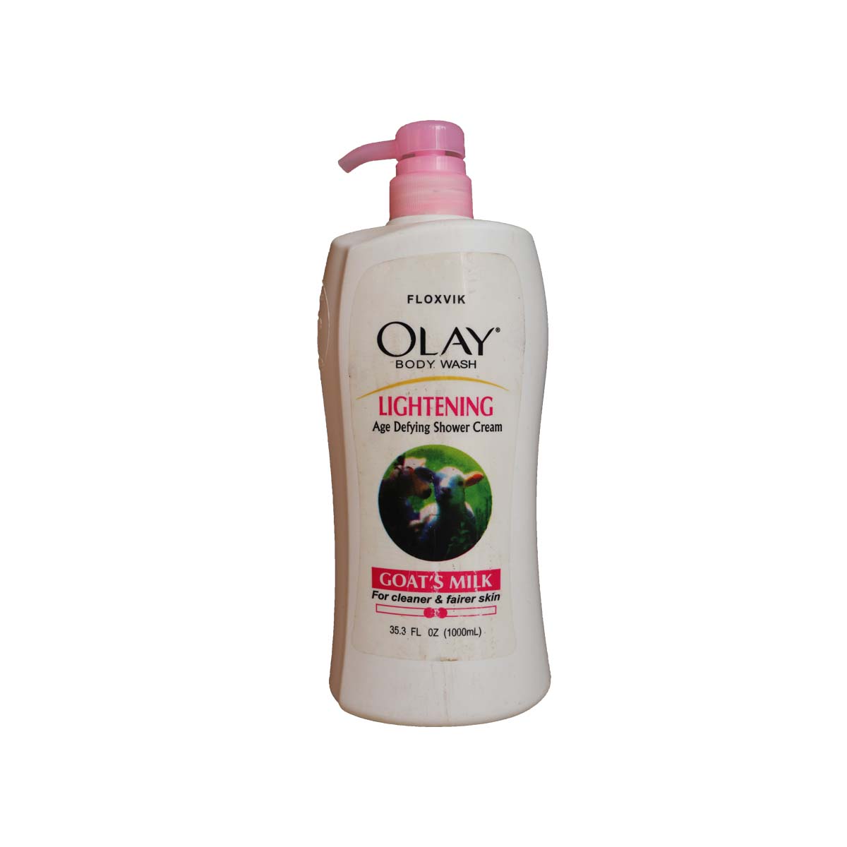 Olay Body Wash Lightening Goat's Milk Age Defying Shower Cream 1000ml