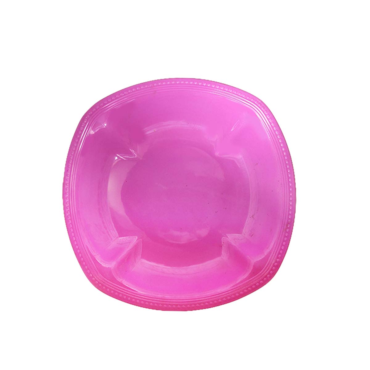 Pink Deep Plastic Plate