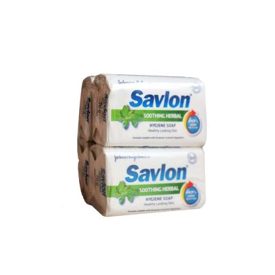 Savlon Soothing Herbal Hygiene Soap 70g x 4