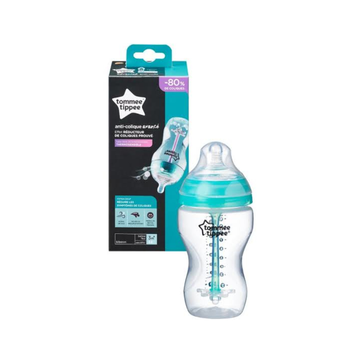 Tommtee Tippee Anti-Colic Feeding Bottle 340ml