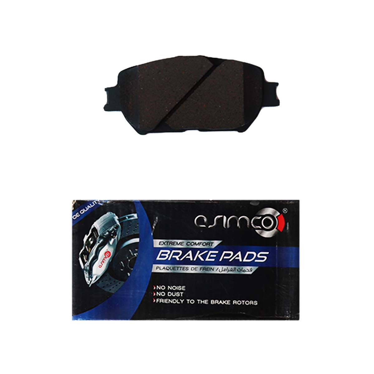 Asimco Front Brake Pads Part No KD2739